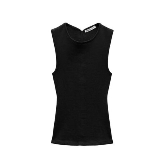 zara open back tank top - Picture 2 of 2